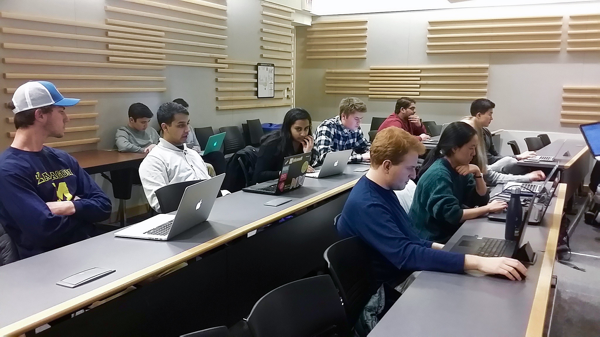 photo of students using computers