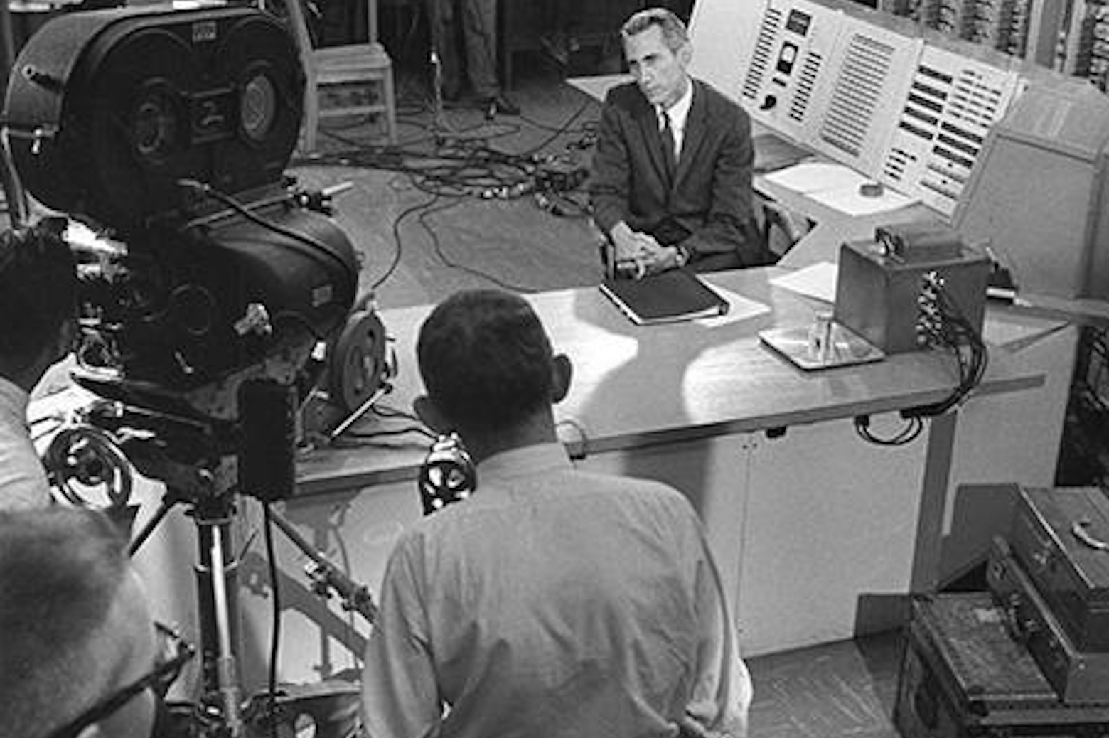 Claude Shannon appearing on CBS