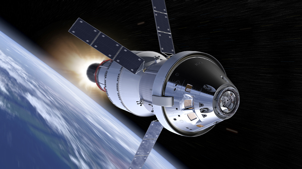 Chiplet-powered spacecraft