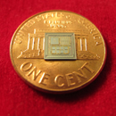 sensor less than the size of a penny