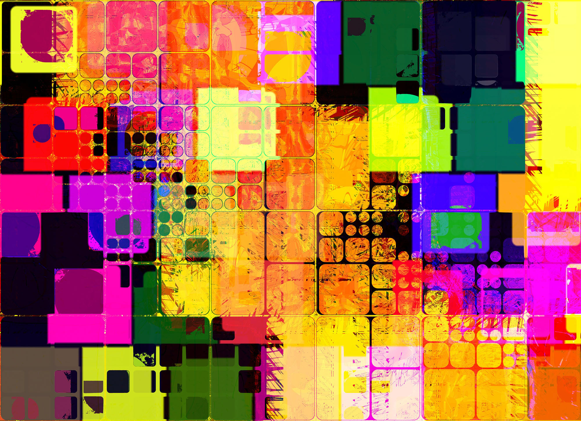 abstract squares
