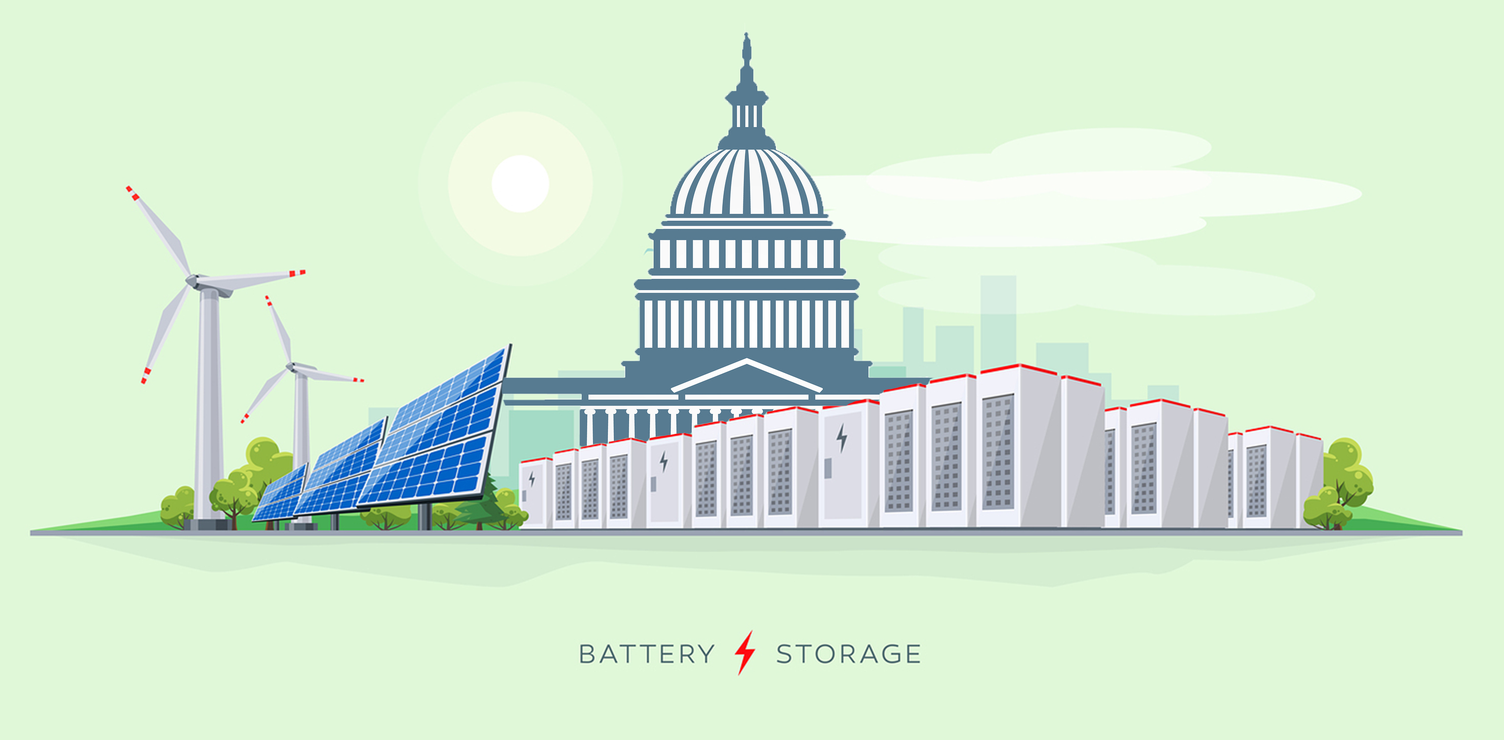 Battery storage and Capitol