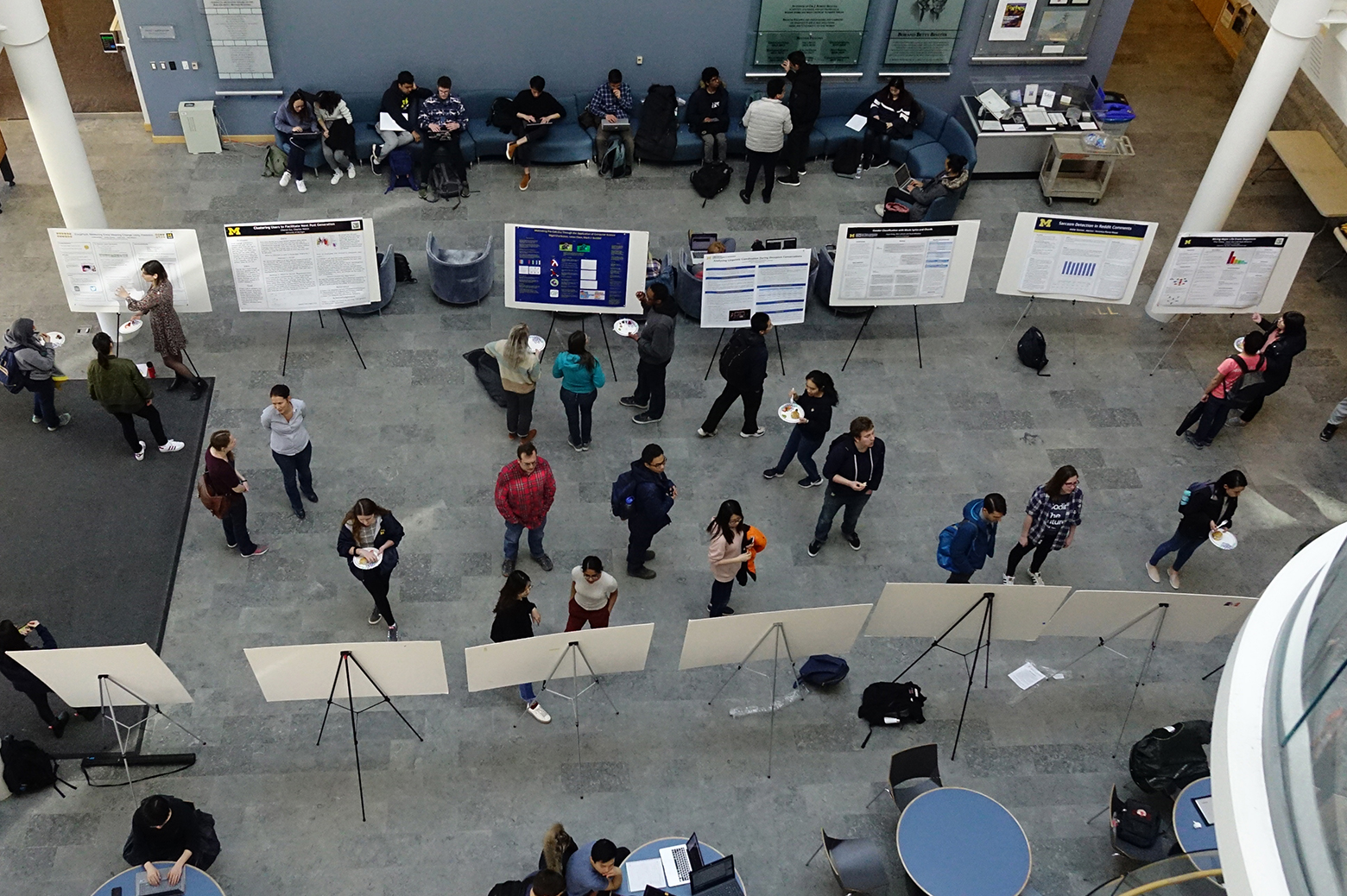 Career research poster session