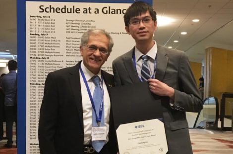 Six teams of ECE researchers make the finals at AP-S/URSI 2019