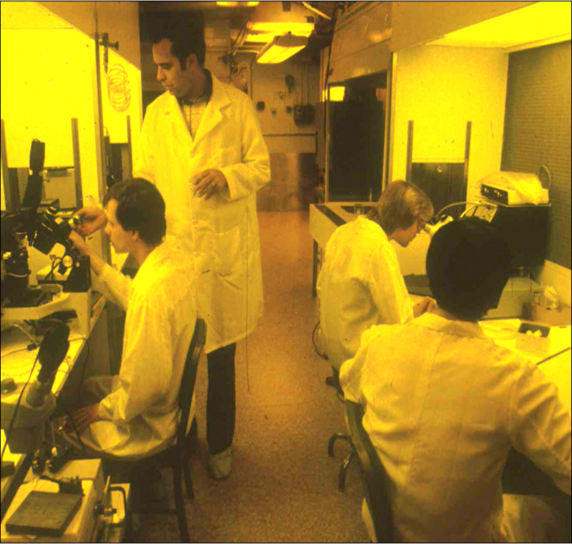 The Lab in the early 1980's