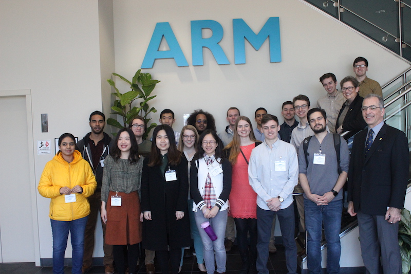 Group photo at ARM