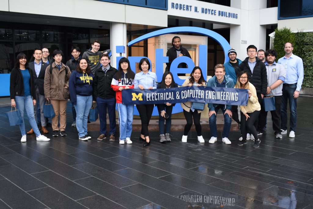 Group photo at Intel.