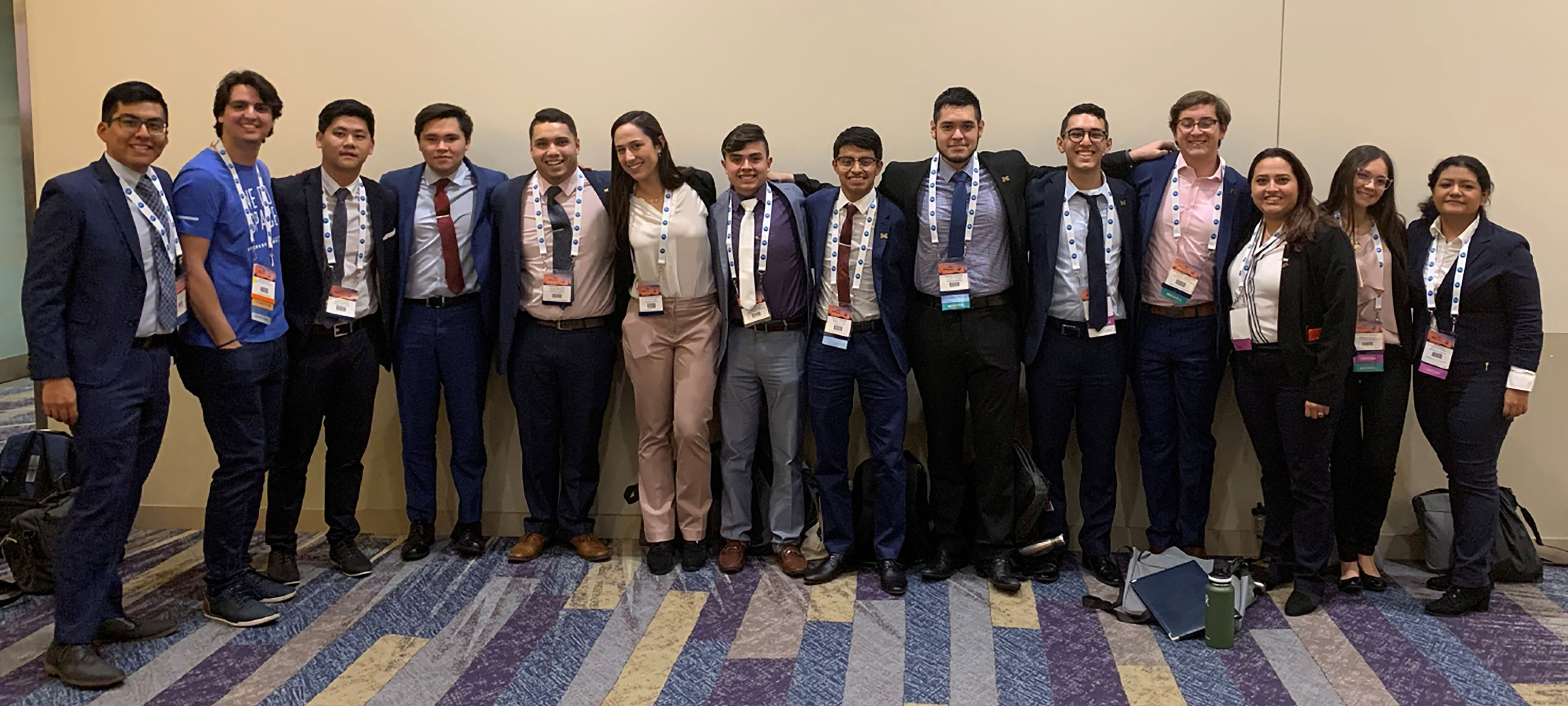 Group photo of SHPE members at National Convention 2019.