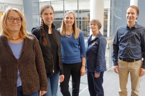 Five CSE staff recognized for reflecting College values