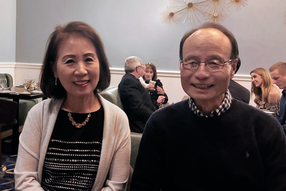 Dr. Chang and his wife, Sharon.