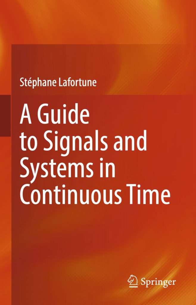 Cover of "A Guide to Signals and Systems in Continuous Time"