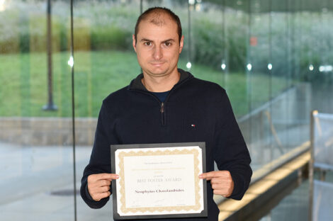 Neophytos Charalambides receives Best Poster Award for research in the area of Data Science