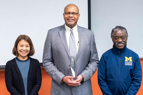 Christopher Rutledge honored with the 2023 Willie Hobbs Moore Distinguished Alumni Lectureship