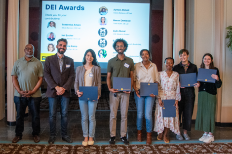 Eight graduate students recognized with CSE DEI Service Awards