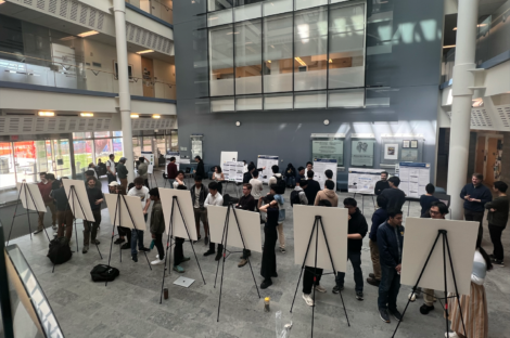 Poster session showcases student-developed GenAI software systems