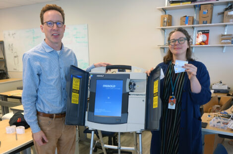 Hacked voting machine donated to Henry Ford museum